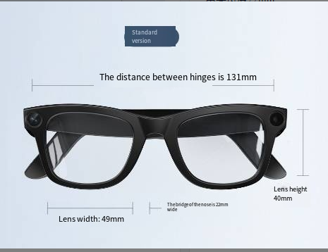 Meta AI Camera Smart Glasses